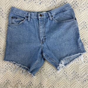 Vintage Shorts High Waisted Dad Jorts Cut Off Frayed Daisy Duke Jeans Country